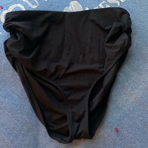 Anne Cole women’s black high rise swim bottoms